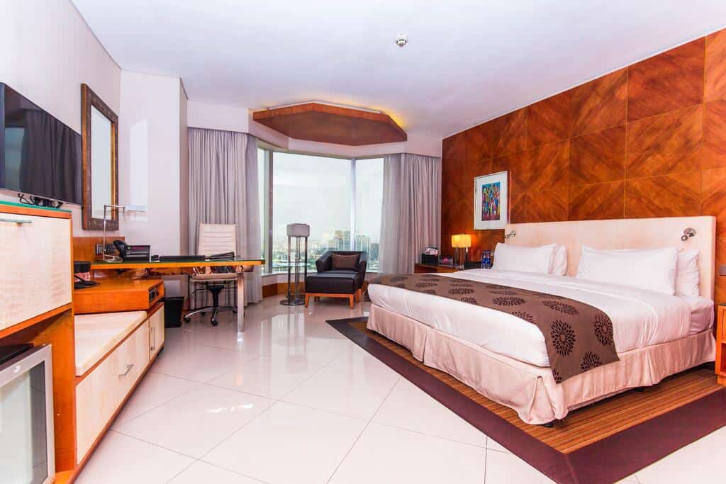 Lagos Continental Hotel room