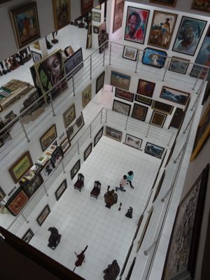 Nike Art gallery up view
