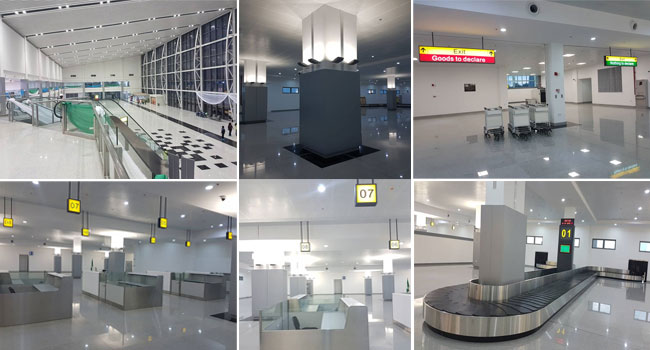 Port Harcourt International Airport arrivals baggage claim passport control and layovers