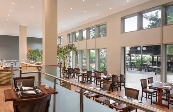 Sheraton Hotel dining area