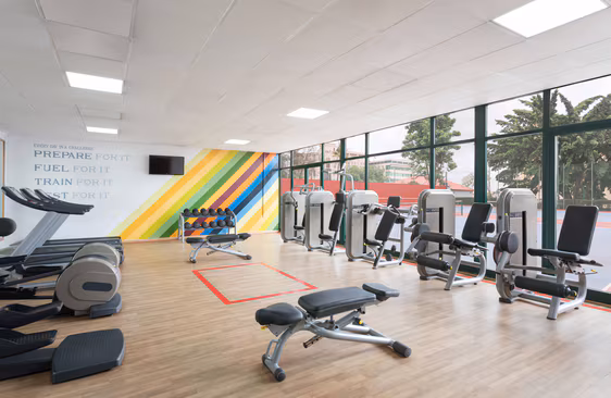 Sheraton Hotel fitness centre