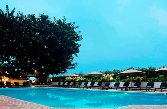 Sheraton Hotel pool area
