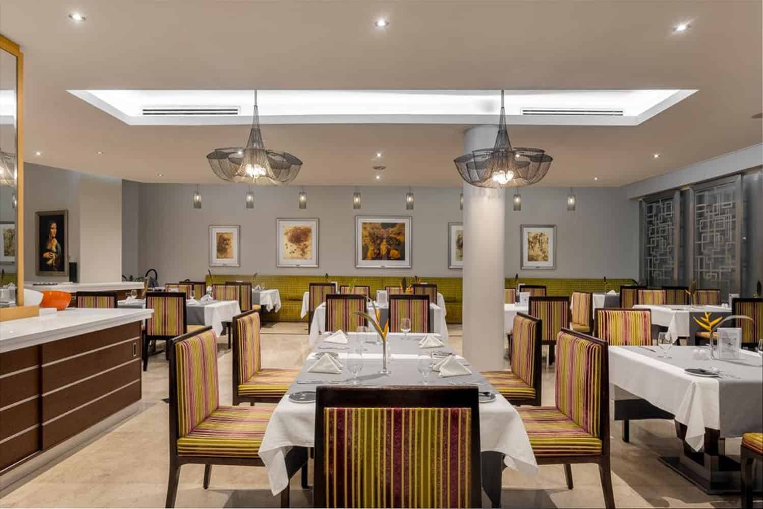 The George Lagos Hotel dining hall
