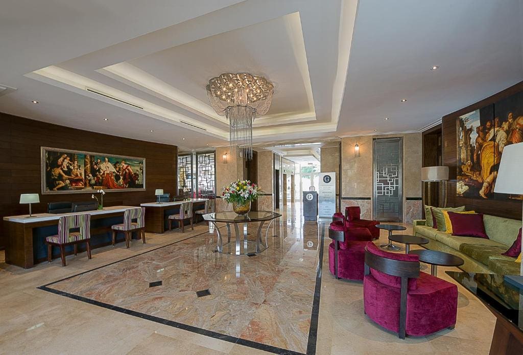 The George Lagos Hotel lobby