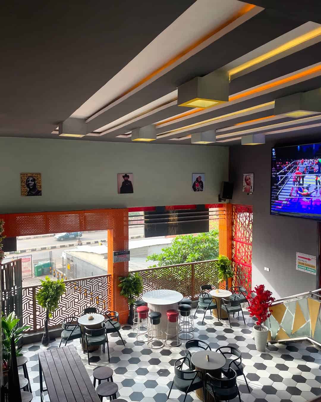 The inside of Ace mall