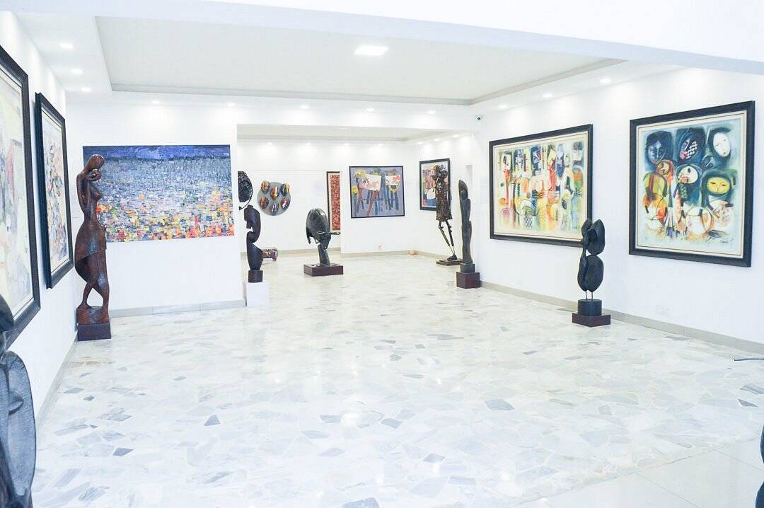 Thought Pyramid Art Center Art Pieces