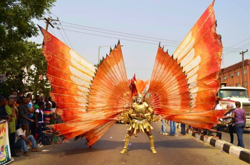 calabar festival gold performer