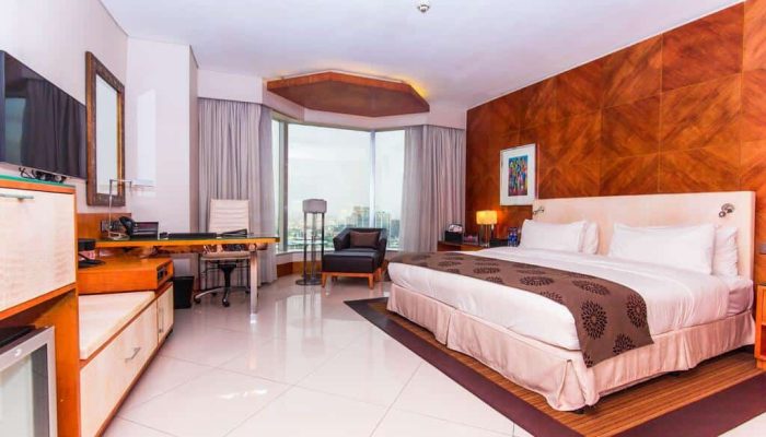 Lagos Continental Hotel room