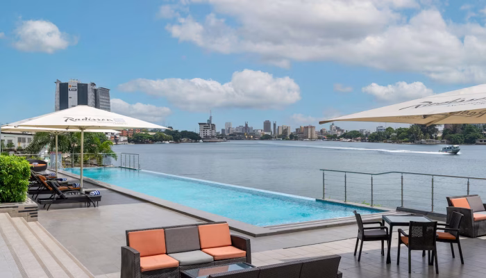 Radisson Blu Anchorage Hotel pool