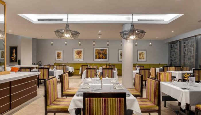The George Lagos Hotel dining hall