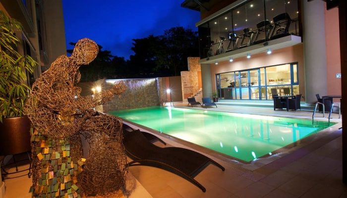 Wheatbaker Hotel pool