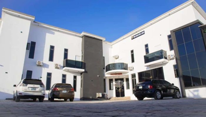 White Angels Hotel Building View