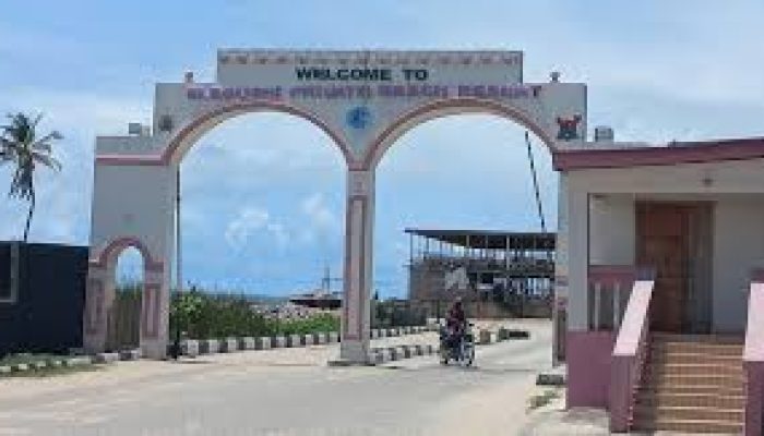 entrance to Elegushi Royal Beach