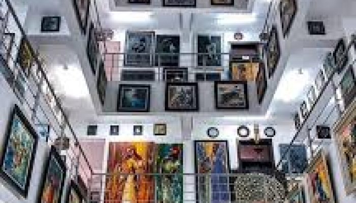 inside nike art gallery