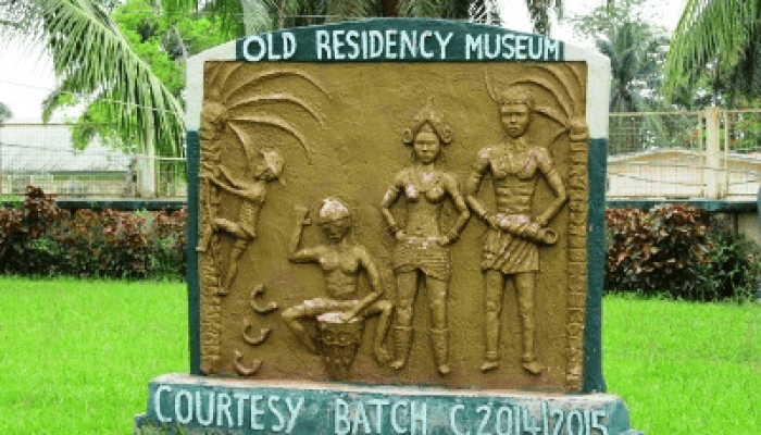 old residency museum outside