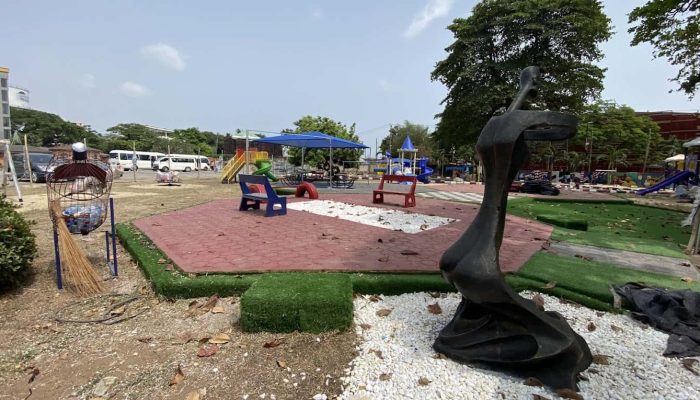 seating areas at national museum