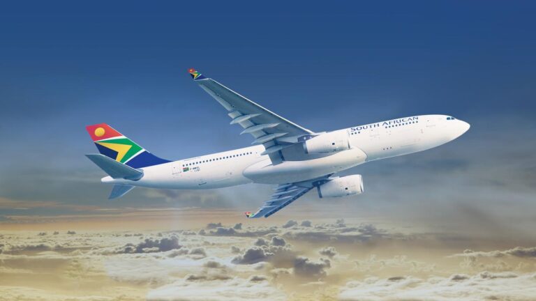 South African Airways flight