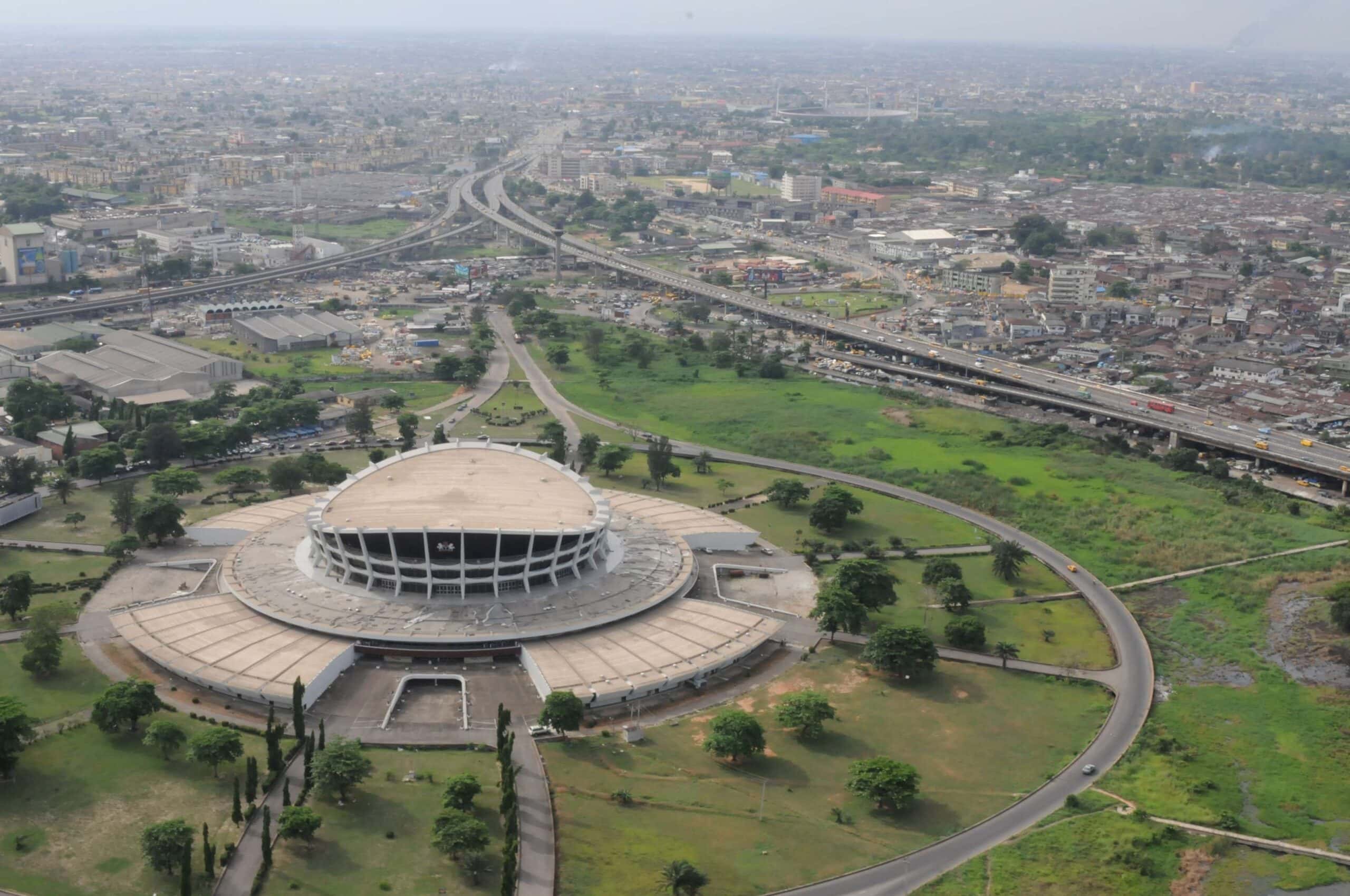 national theatre lagos aerial